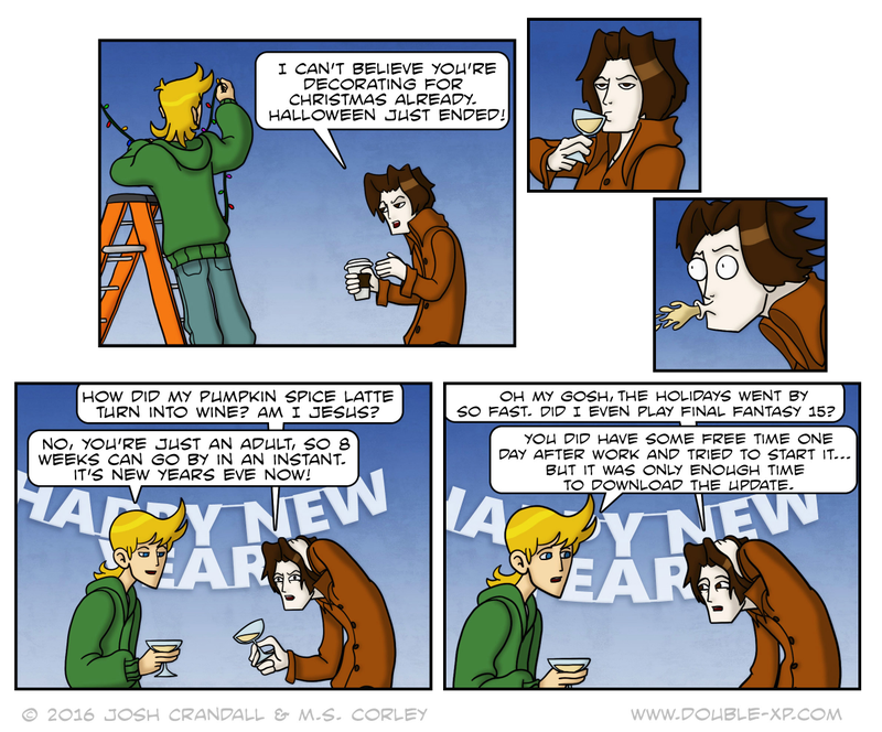 Illustration for article titled Sunday Comics: Go On, Drink It